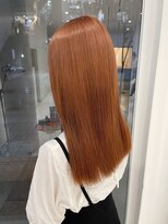 ハイブ 金沢(Hive)&nbsp;ヘルシーロングブリーチハイトーンカラー髪質改善ツヤ髪スタイル