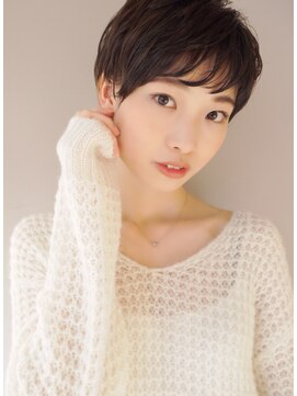 モリオ フロム ロンドン サッポロファクトリー店(morio FROM LONDON) 【morio札幌】札幌ショート　大人かわいい黒髪ショート