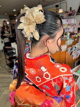 ヘア メイク ココ(hair make coco) タイトポニー♪♪