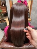 ブロッサムロング×20代艶々カラーリング