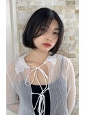 内巻きワンカール★ボブスタイル