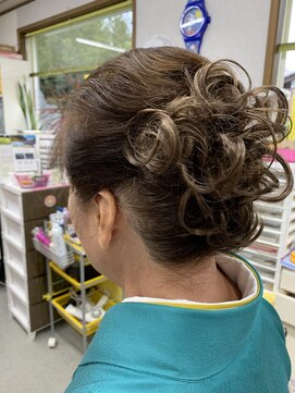 美容室いずみ ヘアアレンジ