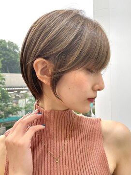 プルーヴ 秋葉原(prove) 30代40代大人女性/前髪ありショートボブ/ショートヘア/髪質改善