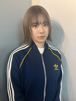 スイ(SUiii)&nbsp;ミルクティーベージュ/顔周りレイヤー/ボブ 《札幌/大通り》