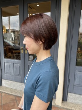 ラポール(RAPPORT) 女性らしい丸いショートボブ