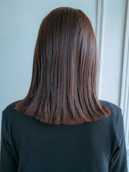 キーズ いわき(Keys)の写真/【髪質改善/Aujua/E STANDARD取扱】ダメージや癖、髪質でお悩みの方に!髪質改善TRで滑らかな艶髪に☆