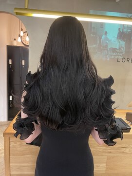 ローレン(LOREN) 透明感髪質改善ベージュダブルカラーミルクティーグレージュ