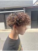 海外風プードルパーマ