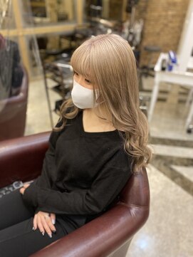 アル 日野(AL) レイヤーカットナチュラルハイトーンデザインカラー[日野駅]