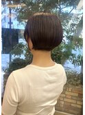 刈り上げマッシュショート