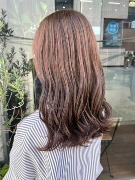 マジコ 下北沢本店(Magico) ダブルカラーミルクティーベージュカラーケアブリーチ韓国ヘア