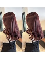 シー.(SHE.)&nbsp;カシスピンク×ミディアムスタイル