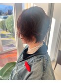 くせ毛風ショート
