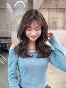 フィヴェント(Fivent) 美髪韓国レイヤーイメチェン似合わせワイドバングロングレイヤー