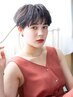 似合わせカット＋透明感感じる(イルミナカラー白髪ぼかし)￥12100