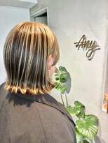 エニィ 池袋西口(Any)&nbsp;ホワイトグレージュ/デジタルパーマ/チェリーブラウン/西池袋