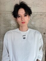 サイン メンズ 渋谷(SIGN men's)&nbsp;フェザーパーマダウンパーマセンターパートニュアンスパーマ