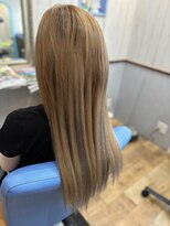 美容室 ダン エクセルシア(Dan)&nbsp;★高級人毛プレミア編み込みエクステのビフォーアフター