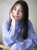 サーカス バイ ビュートリアム 青山(CIRCUS by BEAUTRIUM)&nbsp;小顔　セミロング　アッシュブラウン　レイヤースタイル