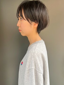 ラウンジ モリオ イケブクロ(Lounge MORIO Ikebukuro) 【morio】柔らかい黒髪ショートヘア♪