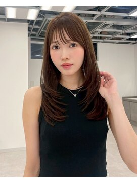 ユーフォリア 新宿通り(Euphoria) ザクザクレイヤー/ハッシュカット/韓国レイヤー