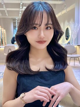 ロンド アンブル 四条烏丸(Lond ambre) 平野実花/くびれ/レイヤーカット/髪質改善/ブラウン/カラー