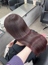 シンシア ドゥエ 新宿(CYNTHIA DUE) 【CYNTHIA/saaya】髪質改善/ワインレッド/カシスピンク