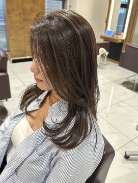 ザザ ZA/ZA 目白 【かきあげレイヤーカット】目白美容室