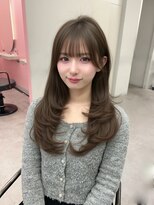 リッカ(LICCA)&nbsp;〔LICCA AMANE〕透明感グレージュ/シースルーバング