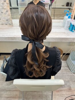 ウレア(ulea)の写真/【すすきの駅徒歩3分】早朝OK！思わず目を奪われるゆるふわアレンジ☆とびきりキュートな愛され女子に♪