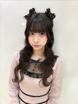 ヘイルジューシー(hail JUICY) 立体リボンハーフツイン