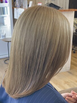 ヘアーサロン リアン 鴻巣店(hair salon Rien) 王道ハイトーン柔らかブロンドベージュ