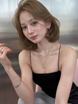 ハーヴィー 大宮店(HARVEY)&nbsp;海外ボブ/大人ヘア/顔まわりレイヤー山根