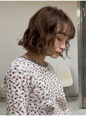 ミディアムパーマデジタルパーマボブパーマ表参道ボブパーマ