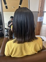 ロッカ(ROCCA) ブリーチ履歴×酸性ストレート×レイヤーボブ