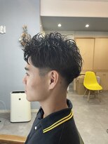 グリードヘア(GREED HAIR)&nbsp;スパイキーショート×メンズパーマ