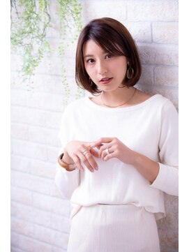 ヘアーアートシフォン 池袋西口店(Hair art chiffon) エアリーショート×ボリュームカール