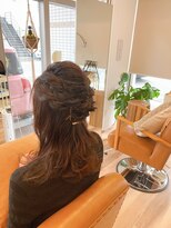 アットウィムヘアー(at whim hair)&nbsp;ハーフアレンジ