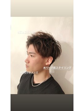 グランドライン(GRAND LINE) GRANDLINE 千崎聖太 アップバングさわやかメンズスタイル