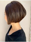 30代、40代の大人クールボブ