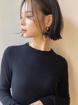 ラフ フロム ガーデン(Laf from GARDEN) 【Laf 津田恵】黒髪クールショート