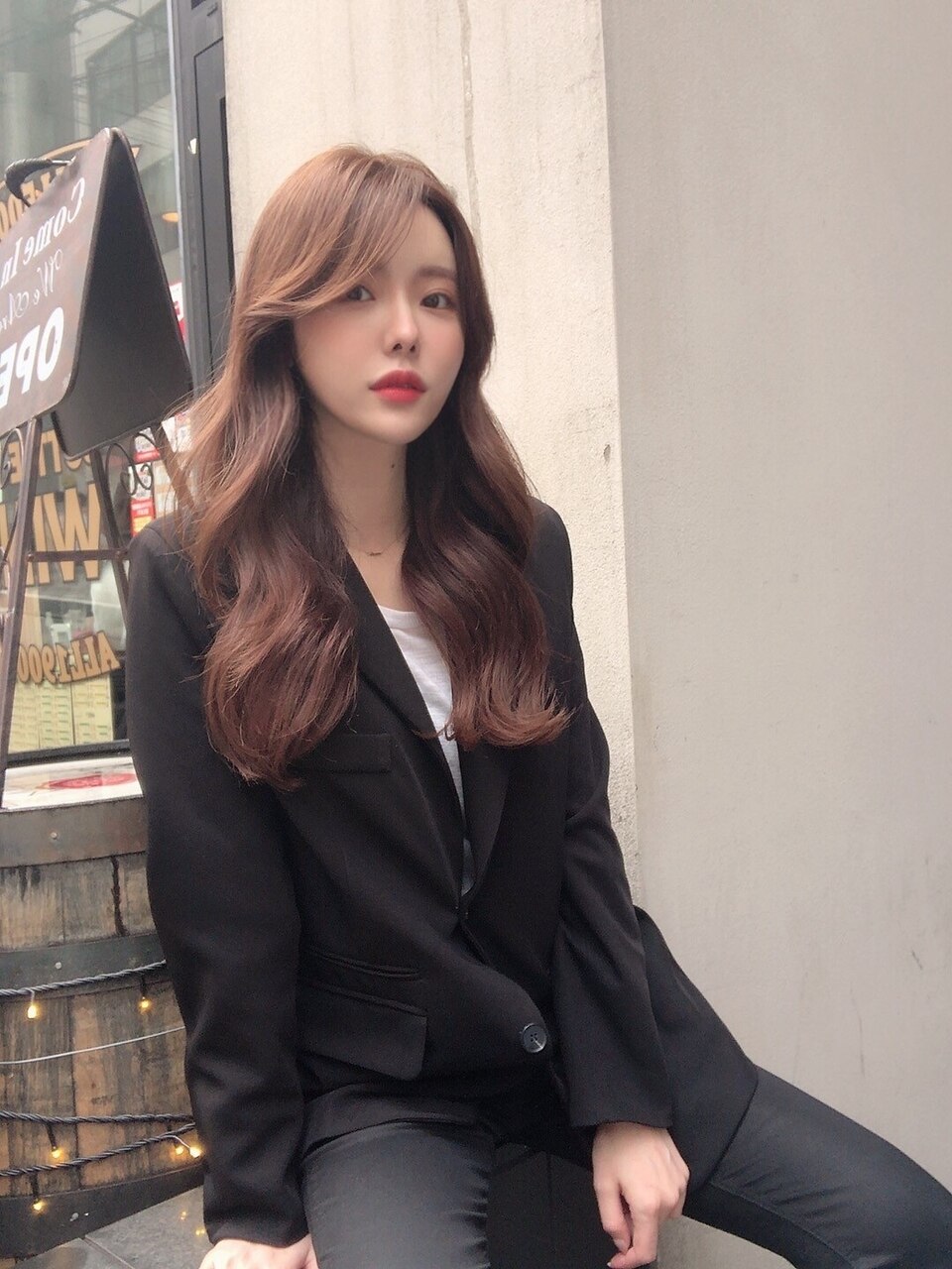 韓国女優風大きめカール:L112739780|レア 渋谷(Le'a)のヘア 韓国女優風大きめカール:L112739780|レア 渋谷(Le'a)のヘア