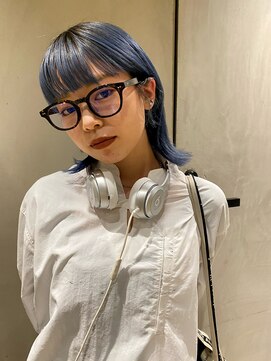 ビビト(bibito) bibito 水色　ブルーカラー　デザインカラー　ケアブリーチ