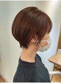 【uta*_girls】　satoko　丸みショート×襟足スッキリ