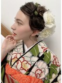 成人式アップスタイル