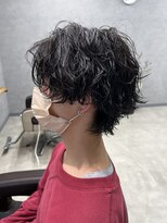 リット×ベリエ(Lit.×belier)&nbsp;ツーブロック/メンズマッシュ/波巻きスパイラルパーマ