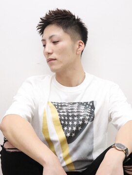 ワンワンオー バーバーショップ 博多店(@110 BARBER SHOP) スパイキー