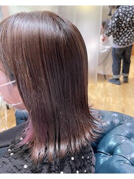 ヘアサロン アティリー(Hair Salon Attirer) 西梅田/ボブ/グレーベージュ/白髪ぼかし【Attirer飯田裕之】