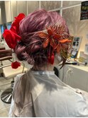 成人式ヘアセット
