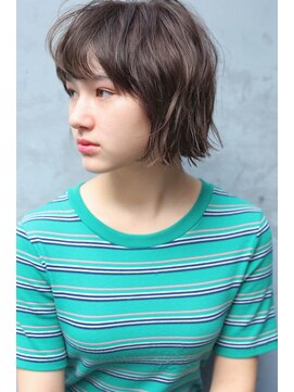 ソイリウム 下北沢(soi rium) ブツ切り感のあるボブスタイル【soi下北沢】